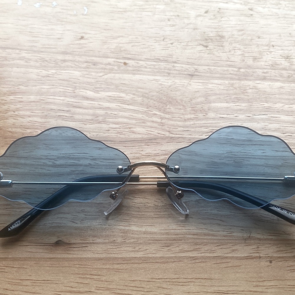 Tillys blue cloud glasses